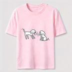 Tug of War Dogs Classic T-Shirt