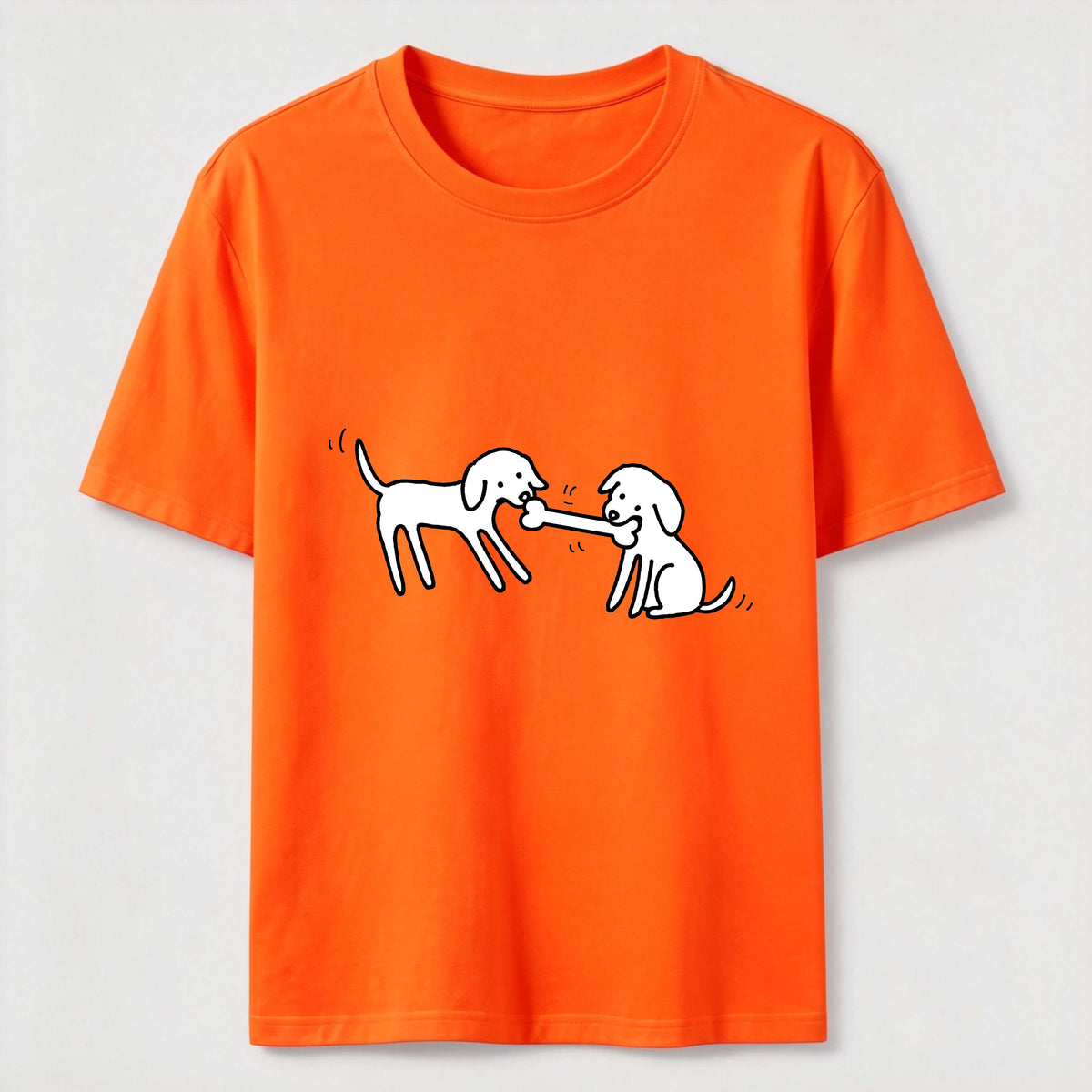Tug of War Dogs Classic T-Shirt