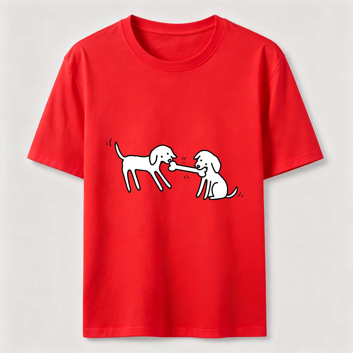 Tug of War Dogs Classic T-Shirt