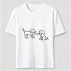 Tug of War Dogs Classic T-Shirt
