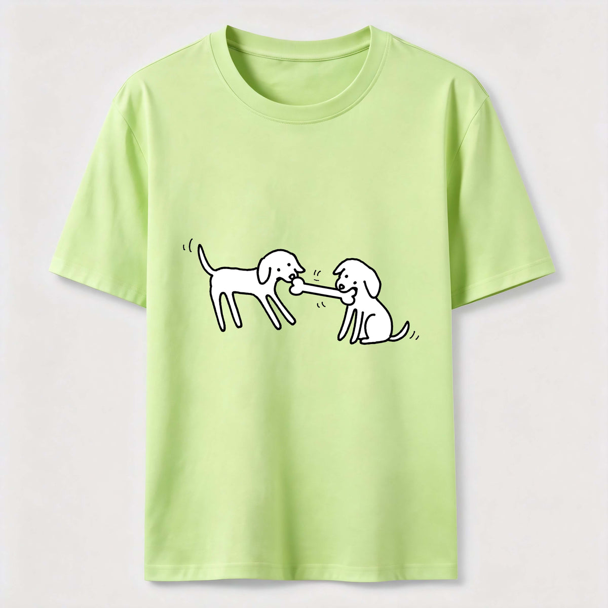 Tug of War Dogs Classic T-Shirt