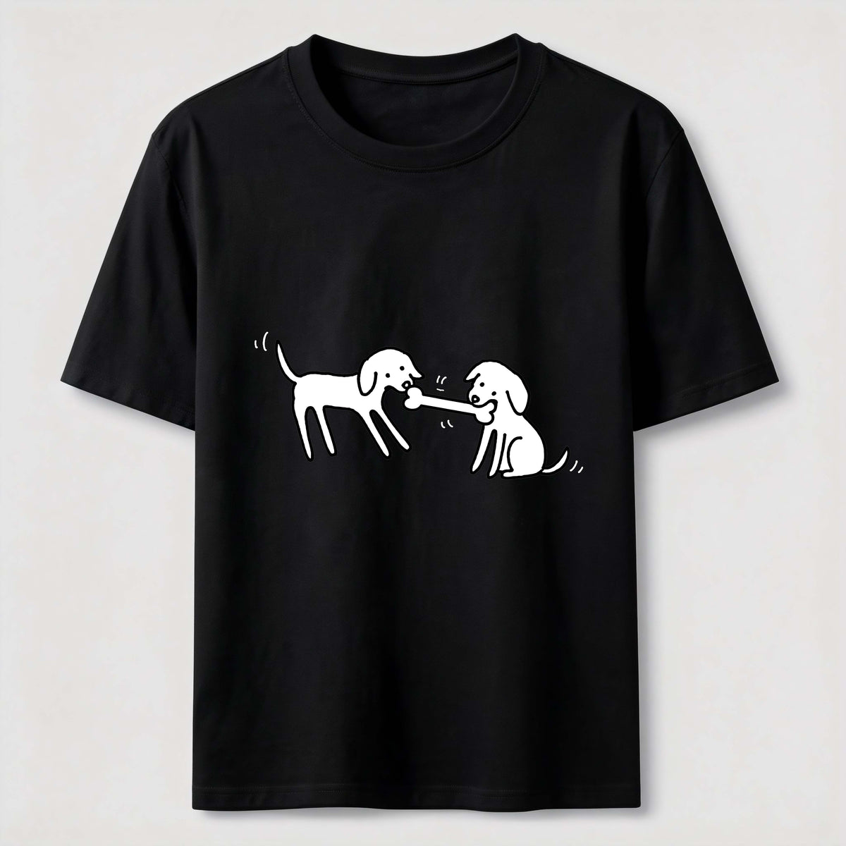 Tug of War Dogs Classic T-Shirt