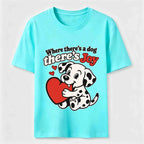 Where There Is a Dog There Is Joy Dalmatian Classic T-Shirt