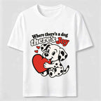 Where There Is a Dog There Is Joy Dalmatian Classic T-Shirt