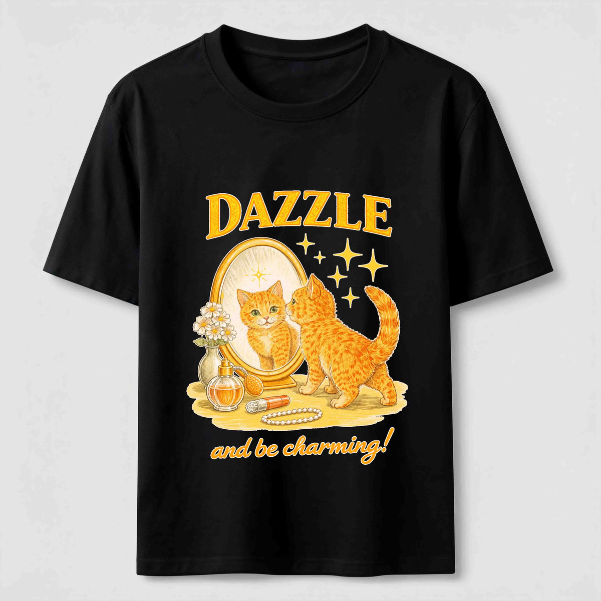 Dazzle and Be Charming Cats Classic T-Shirt
