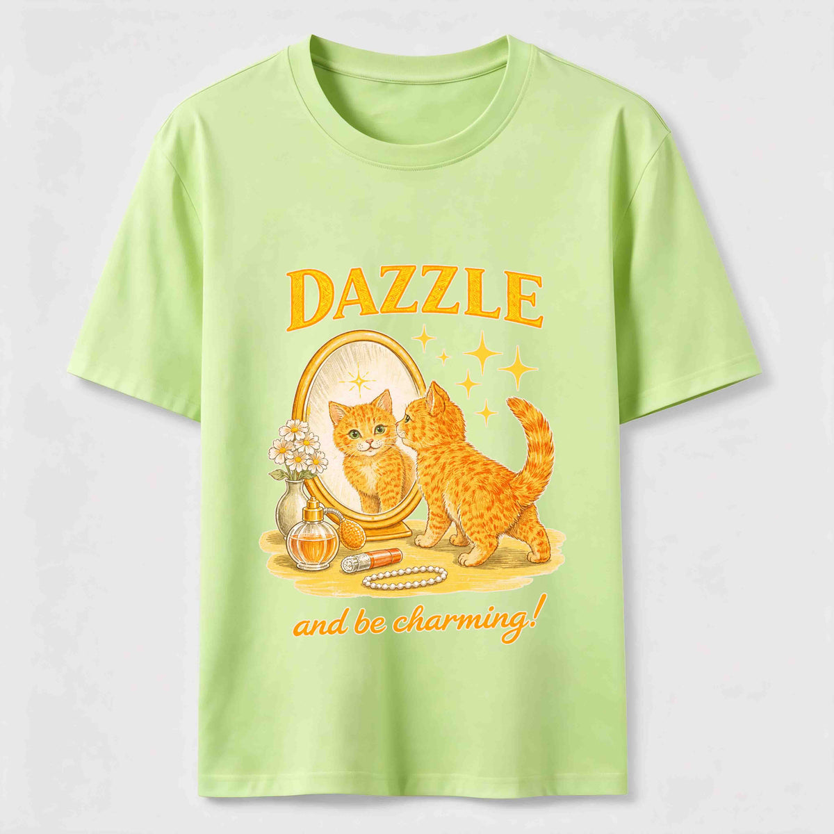 Dazzle and Be Charming Cats Classic T-Shirt