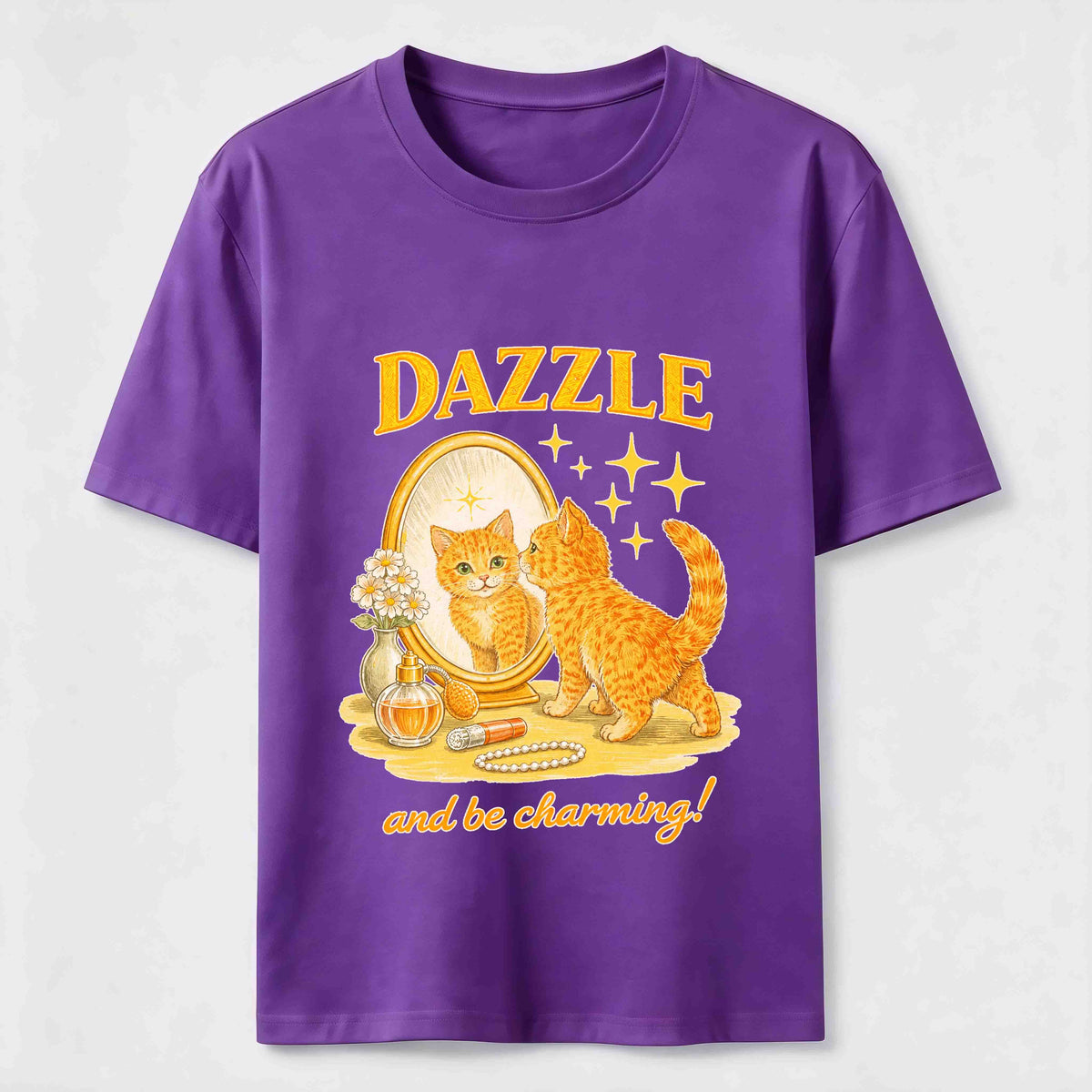 Dazzle and Be Charming Cats Classic T-Shirt
