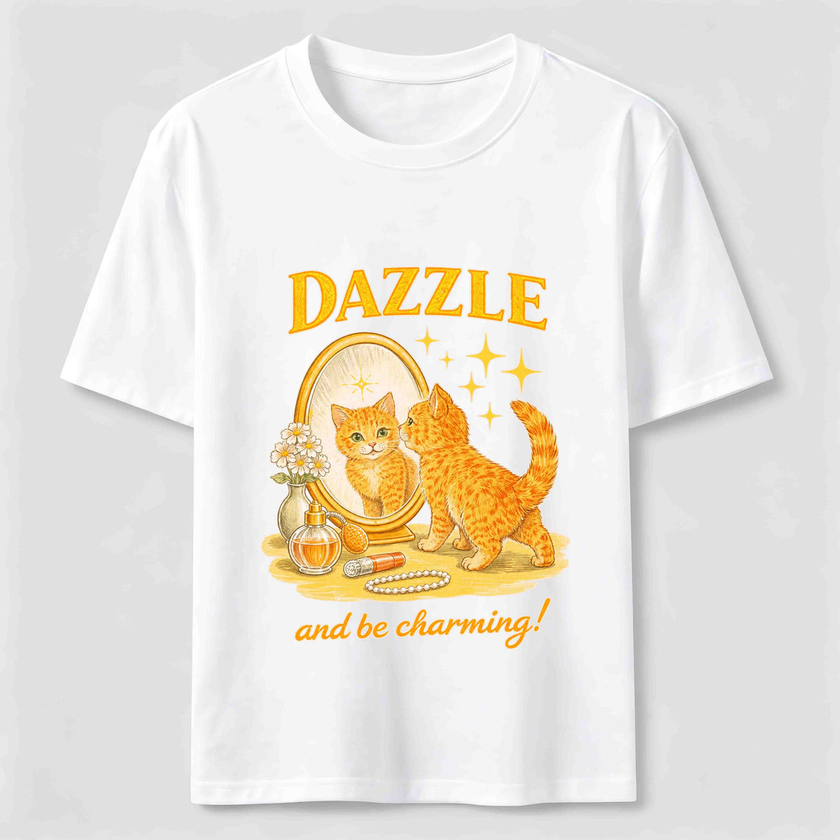 Dazzle and Be Charming Cats Classic T-Shirt