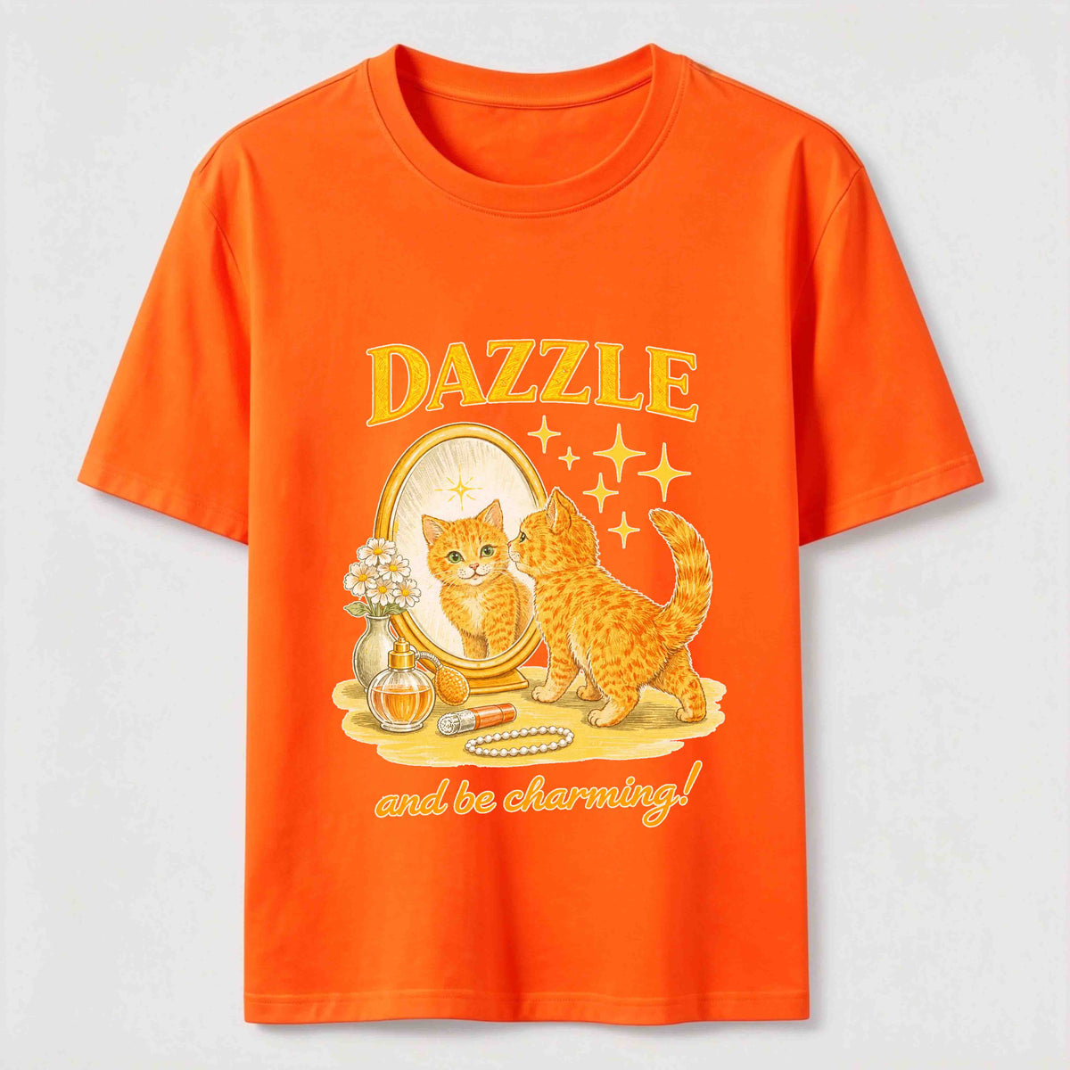 Dazzle and Be Charming Cats Classic T-Shirt