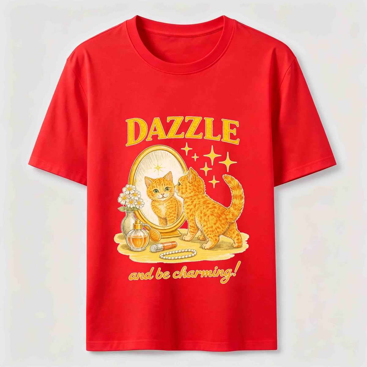 Dazzle and Be Charming Cats Classic T-Shirt