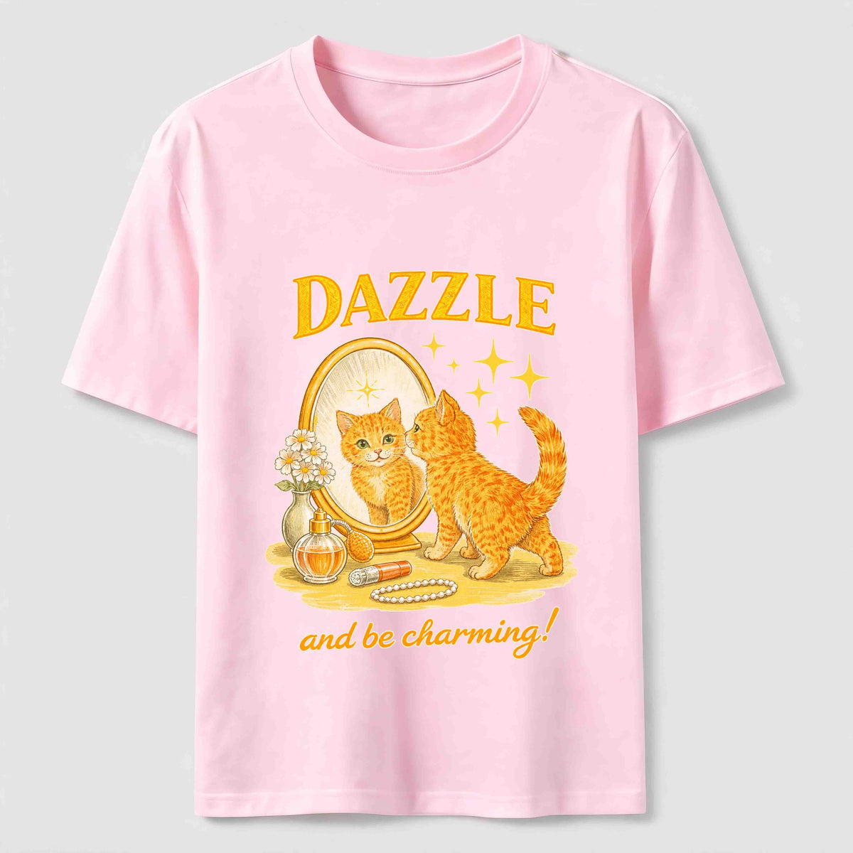 Dazzle and Be Charming Cats Classic T-Shirt