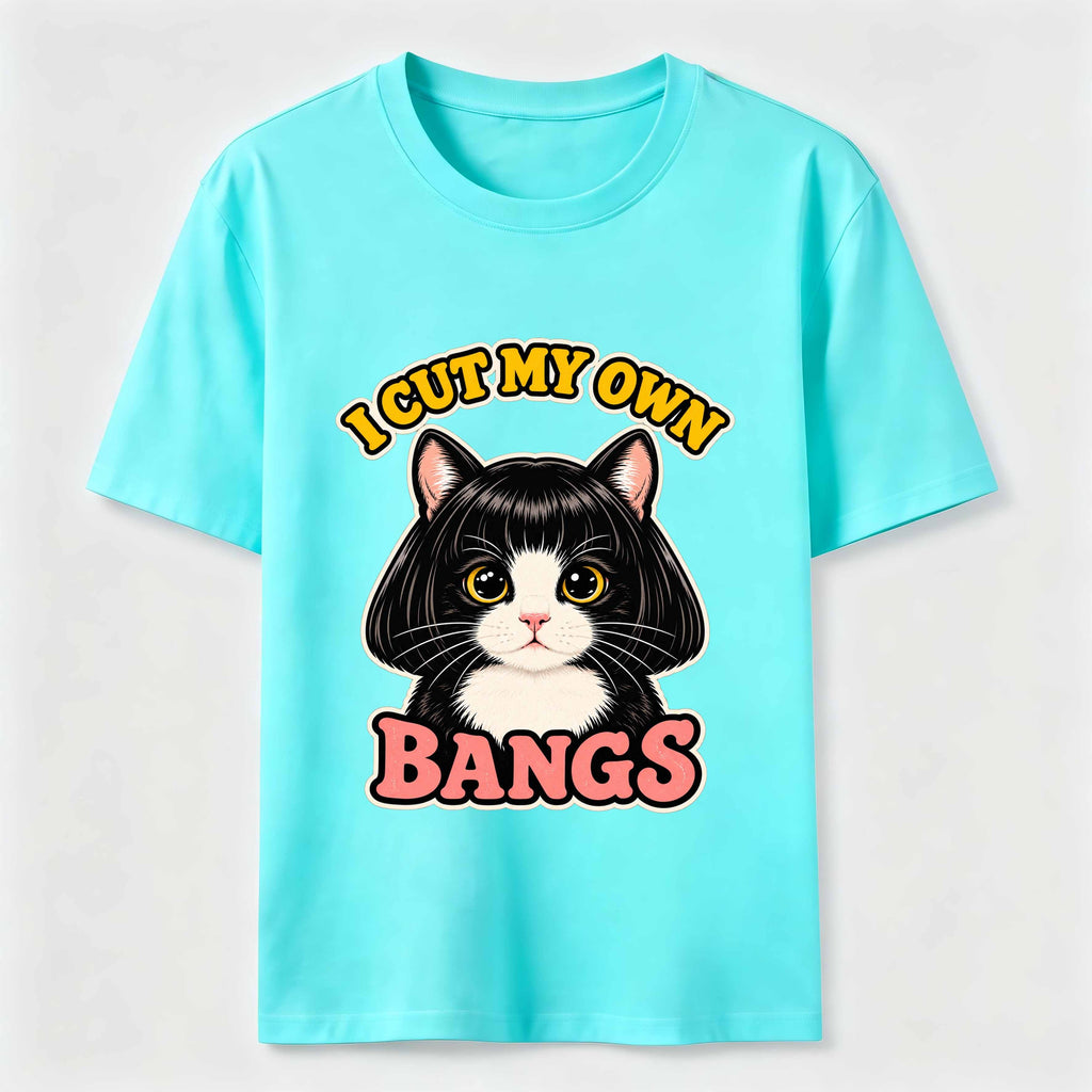I Cut My Own Bangs Cat Classic T-Shirt