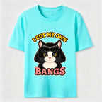 I Cut My Own Bangs Cat Classic T-Shirt