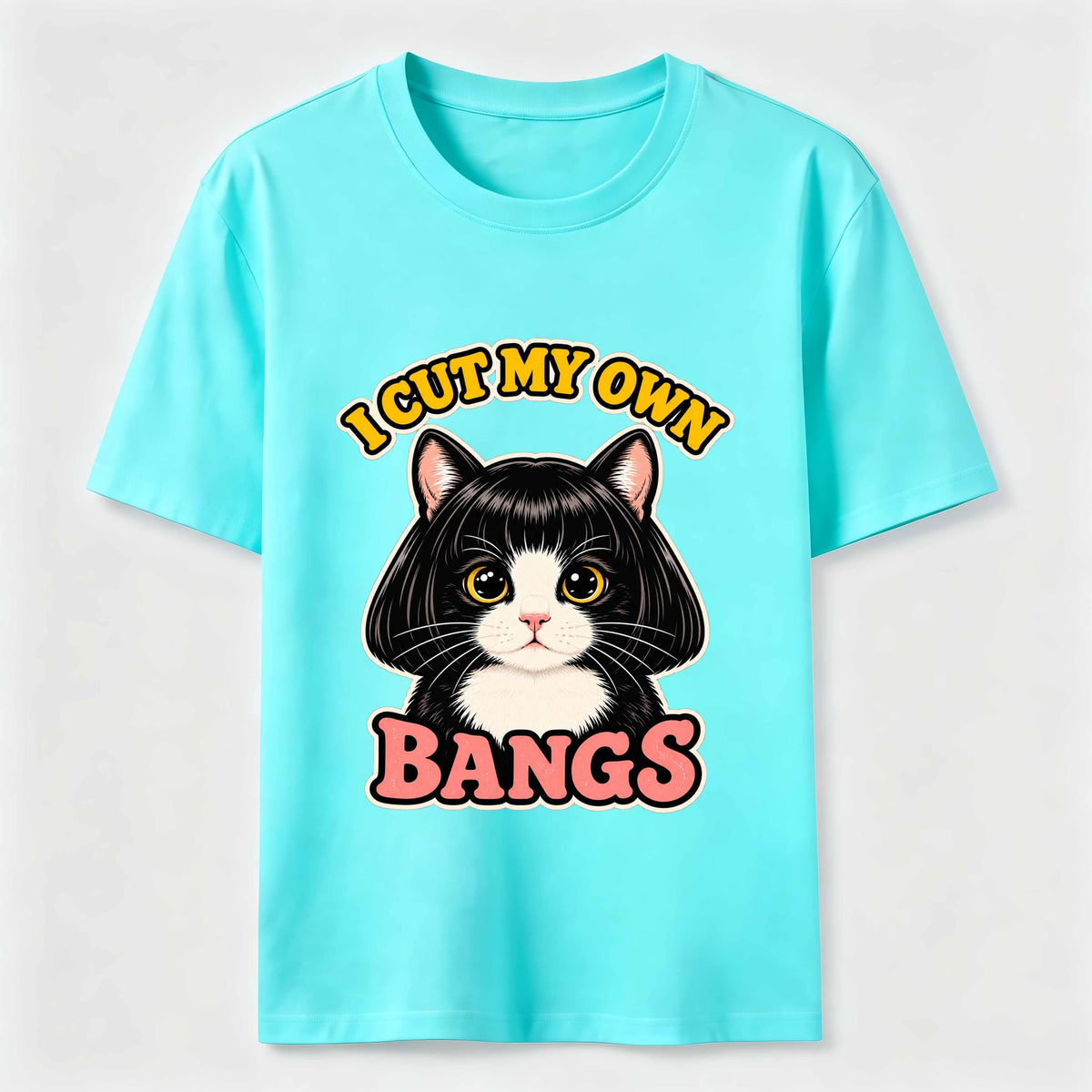 I Cut My Own Bangs Cat Classic T-Shirt