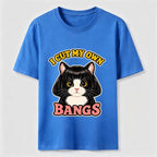 I Cut My Own Bangs Cat Classic T-Shirt