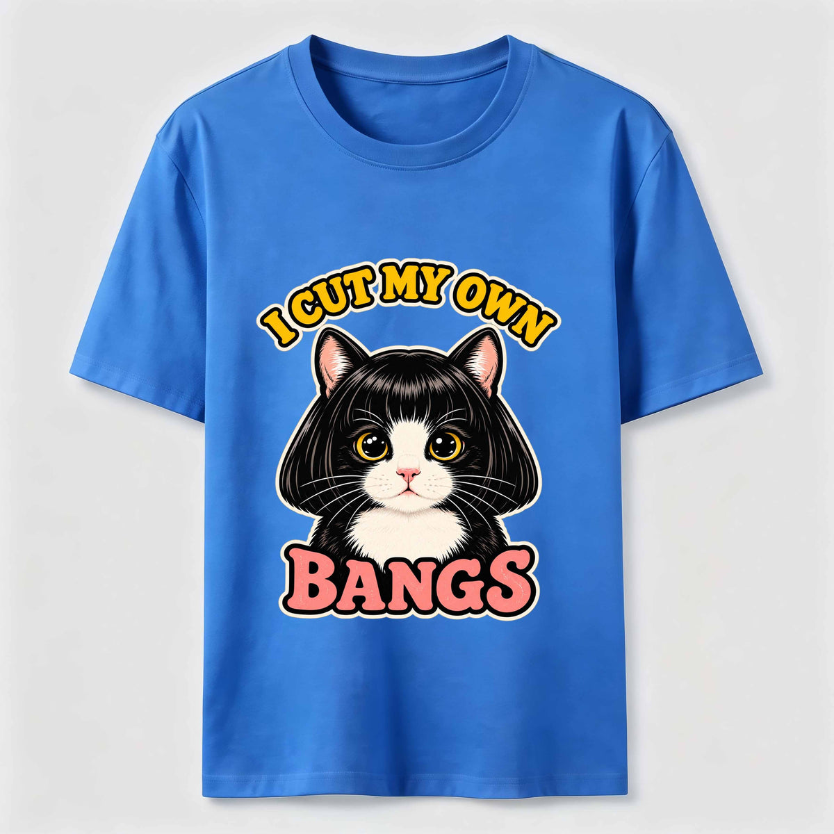 I Cut My Own Bangs Cat Classic T-Shirt