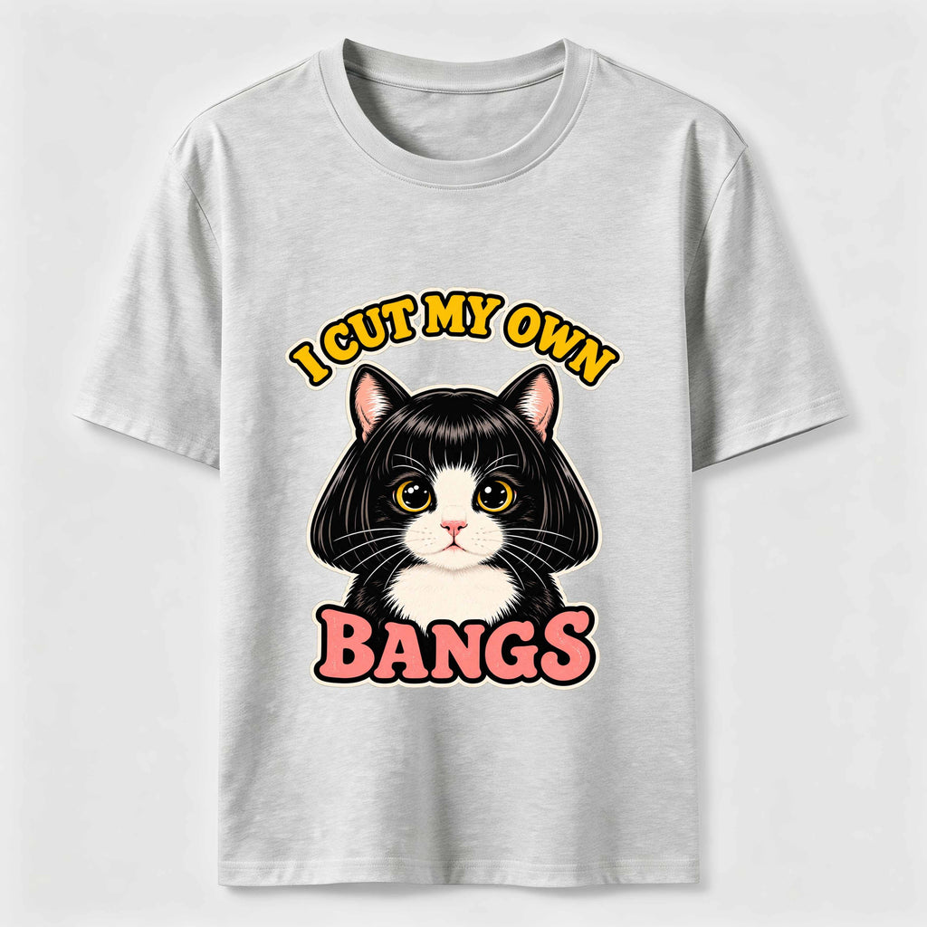 I Cut My Own Bangs Cat Classic T-Shirt