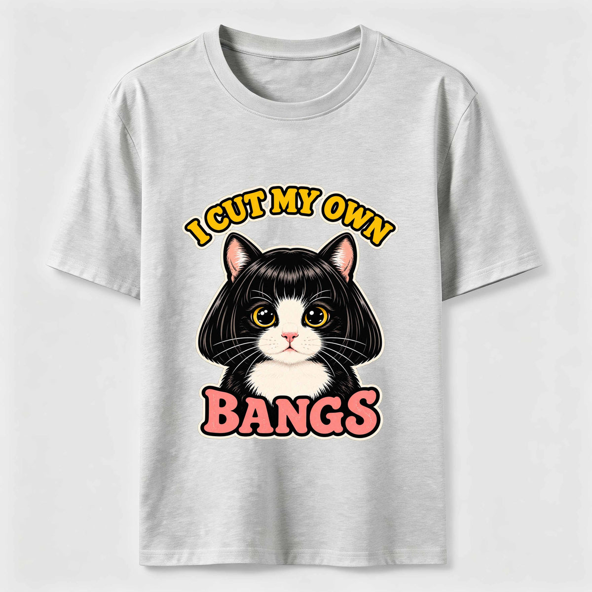 I Cut My Own Bangs Cat Classic T-Shirt