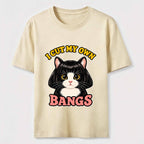 I Cut My Own Bangs Cat Classic T-Shirt