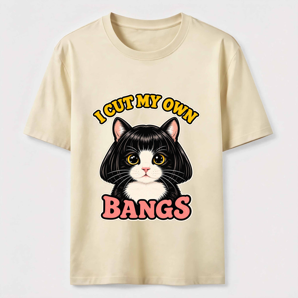 I Cut My Own Bangs Cat Classic T-Shirt