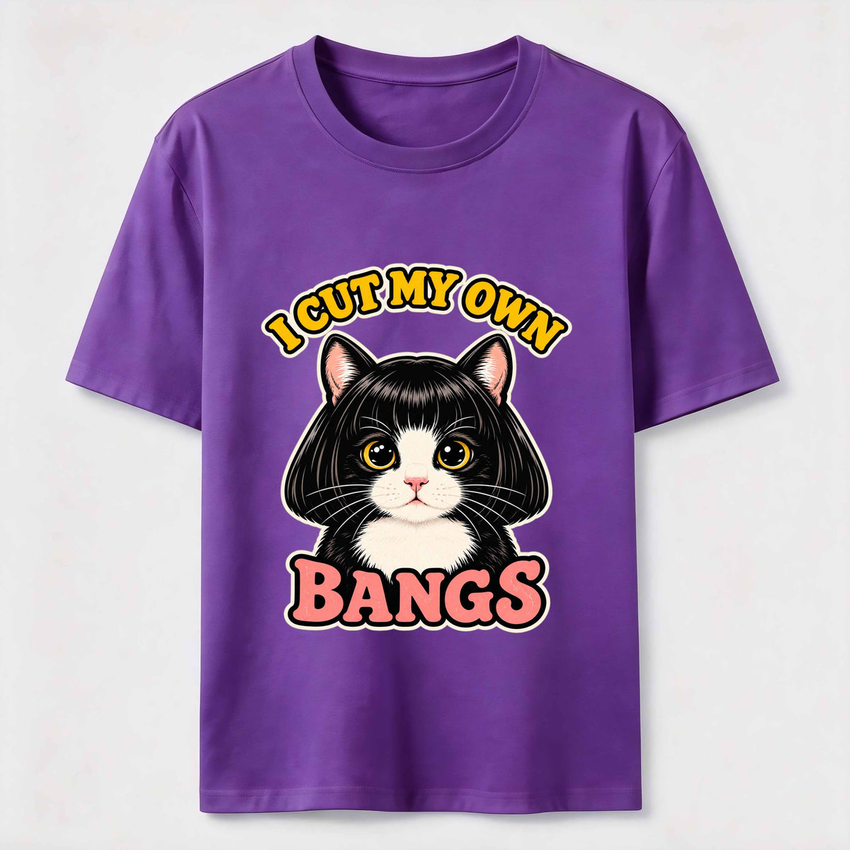 I Cut My Own Bangs Cat Classic T-Shirt