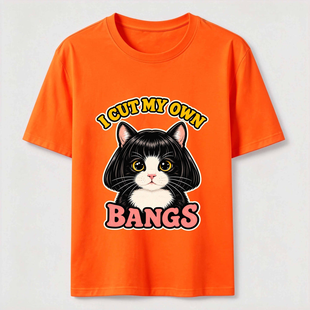 I Cut My Own Bangs Cat Classic T-Shirt