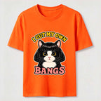 I Cut My Own Bangs Cat Classic T-Shirt