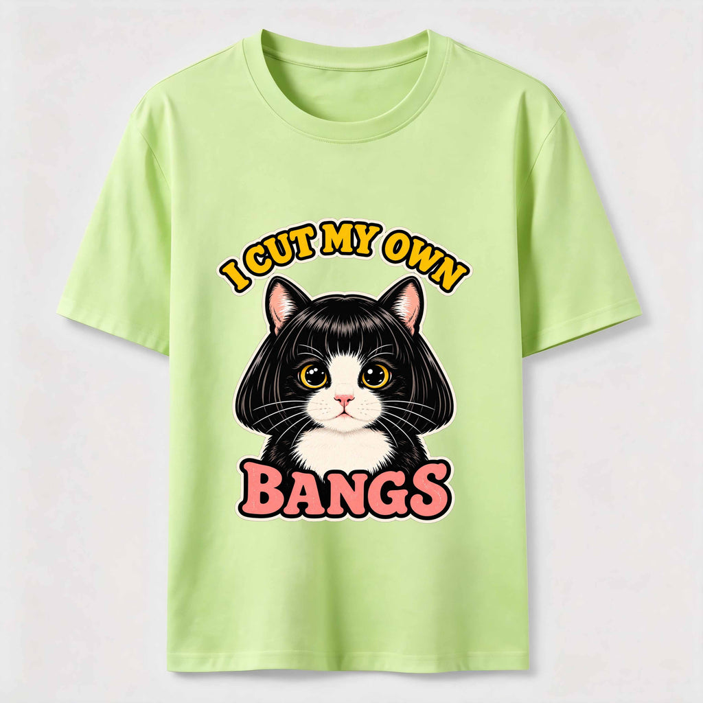 I Cut My Own Bangs Cat Classic T-Shirt