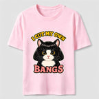 I Cut My Own Bangs Cat Classic T-Shirt