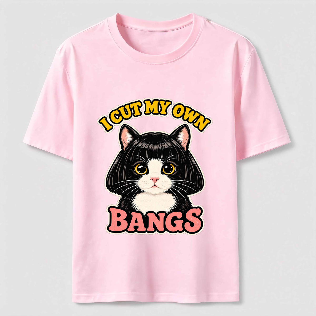 I Cut My Own Bangs Cat Classic T-Shirt