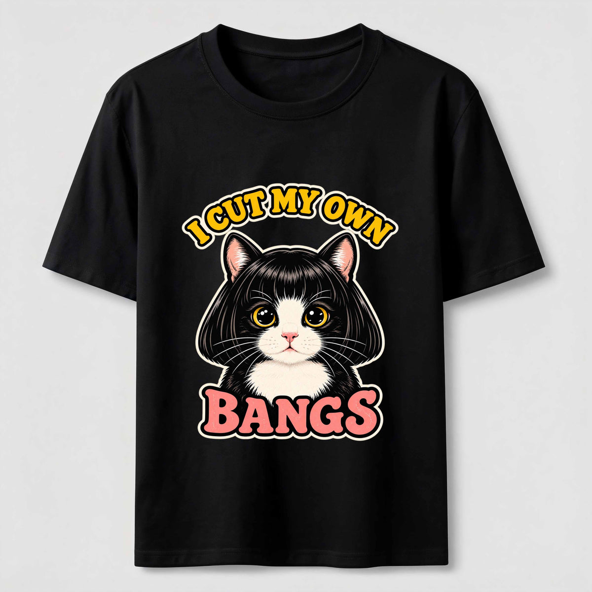 I Cut My Own Bangs Cat Classic T-Shirt