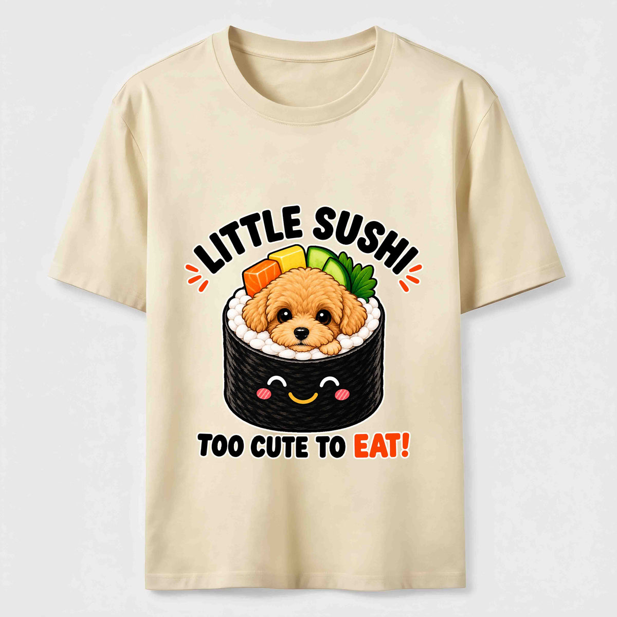 Little Sushi Poodle Classic T-Shirt