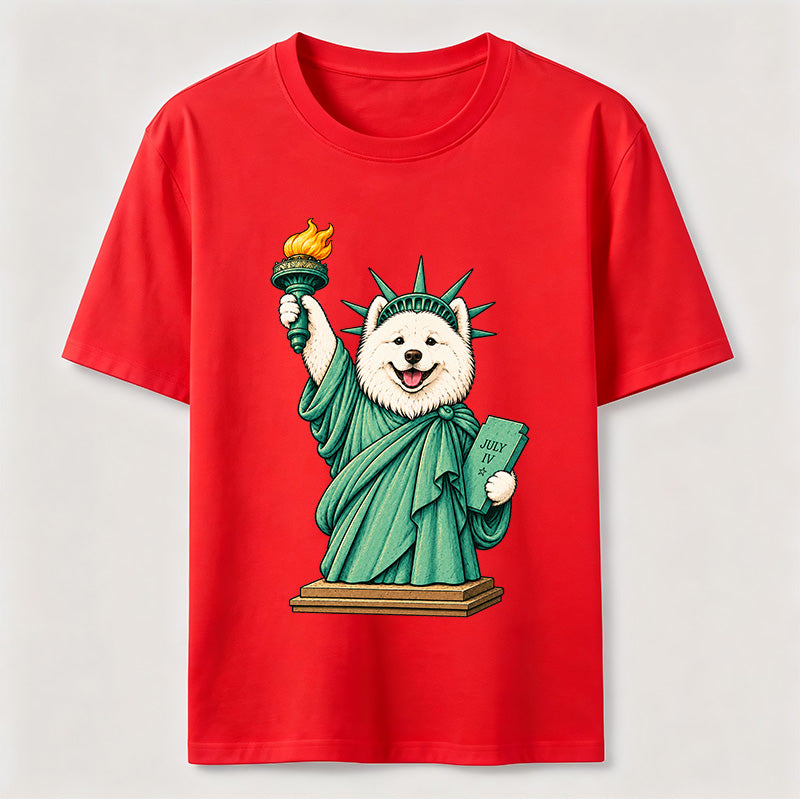 Liberty Samoyed Classic T-Shirt