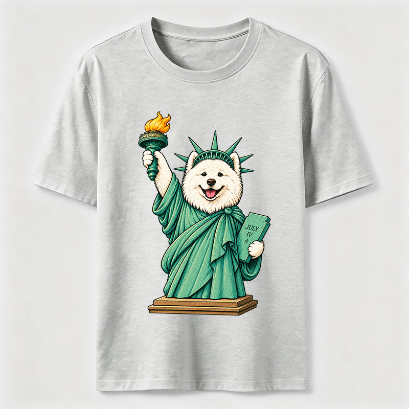 Liberty Samoyed Classic T-Shirt