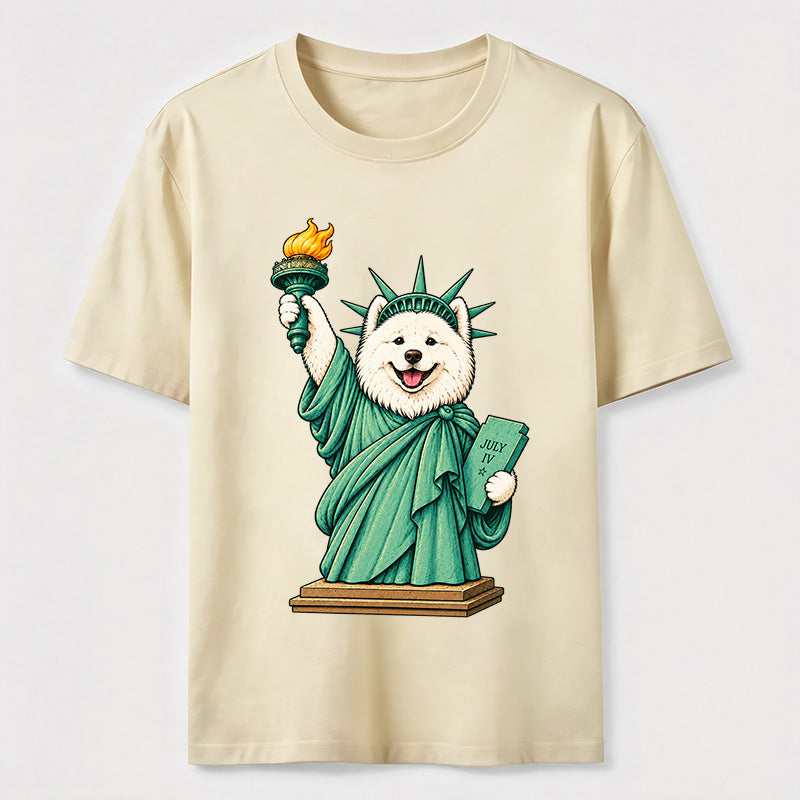Liberty Samoyed Classic T-Shirt