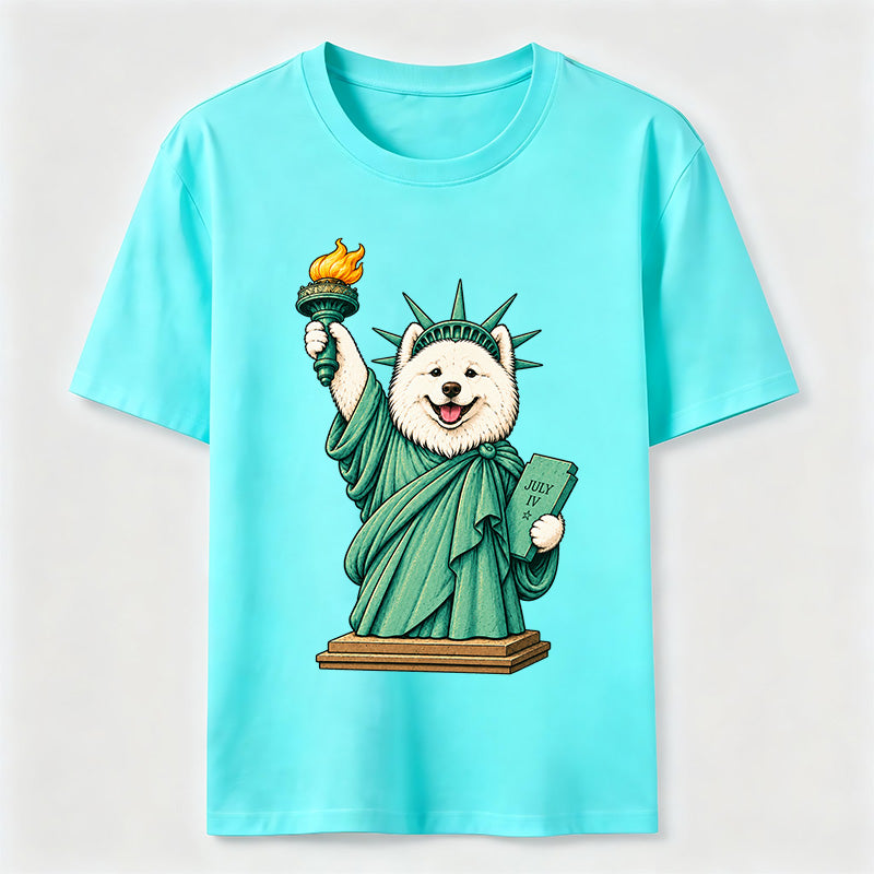 Liberty Samoyed Classic T-Shirt