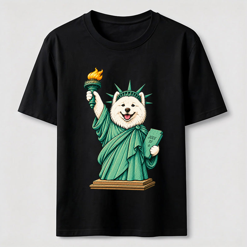 Liberty Samoyed Classic T-Shirt