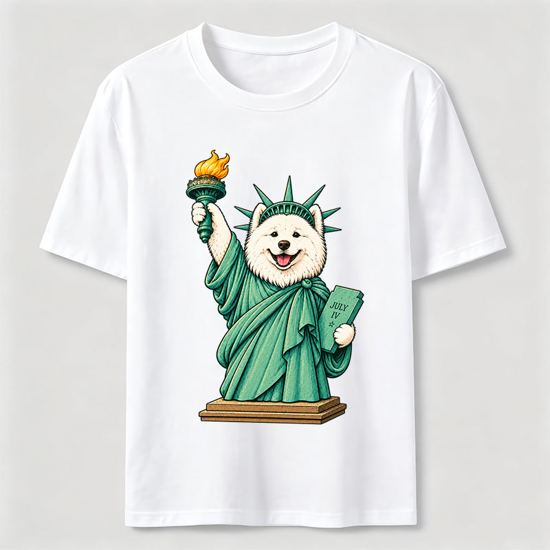 Liberty Samoyed Classic T-Shirt