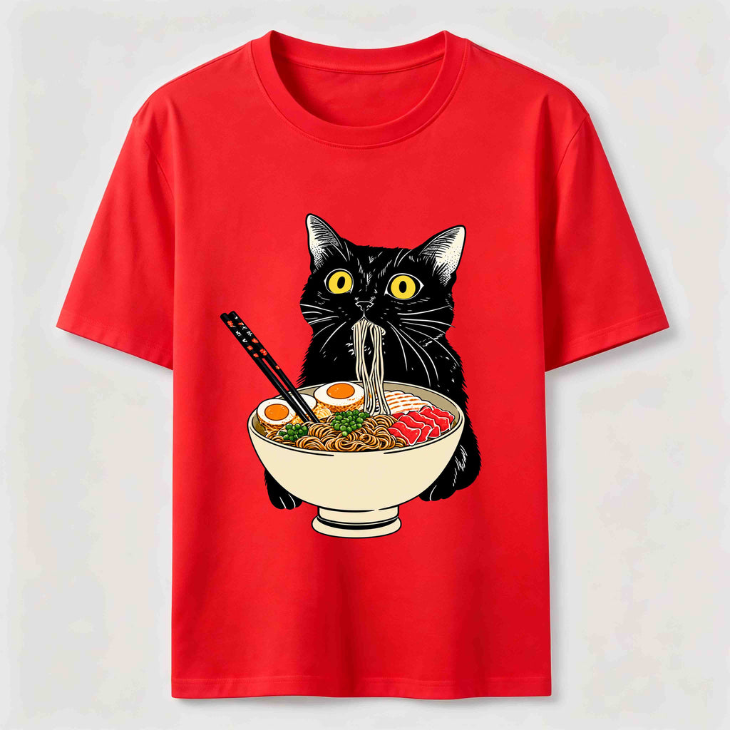 Hungry Ramen Cat Classic T-Shirt
