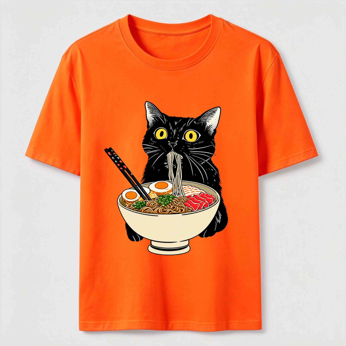 Hungry Ramen Cat Classic T-Shirt