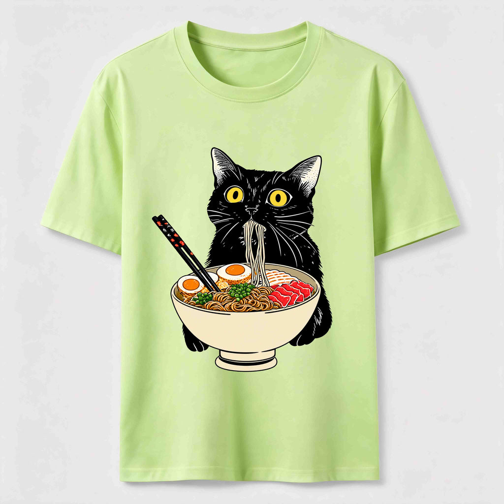 Hungry Ramen Cat Classic T-Shirt