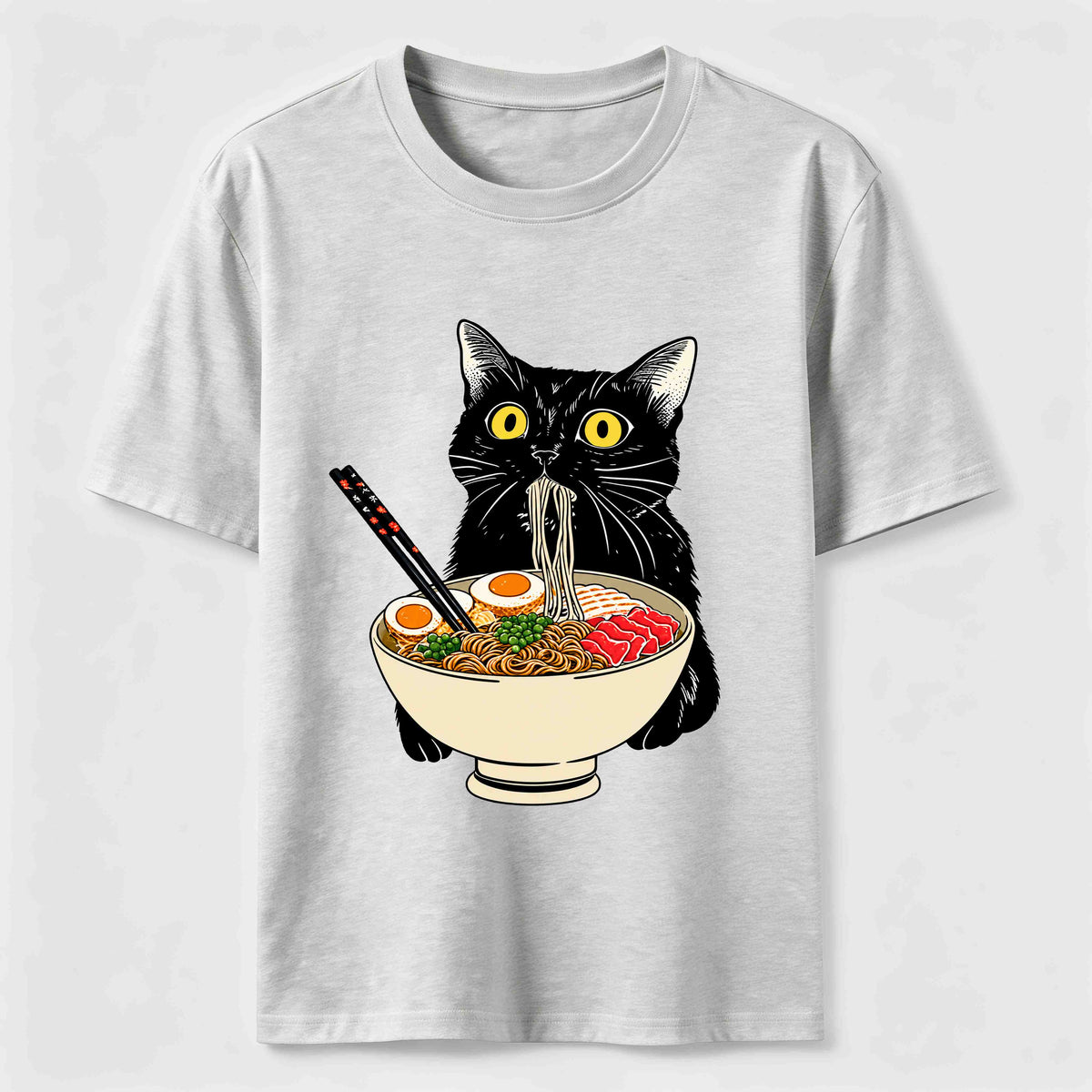 Hungry Ramen Cat Classic T-Shirt