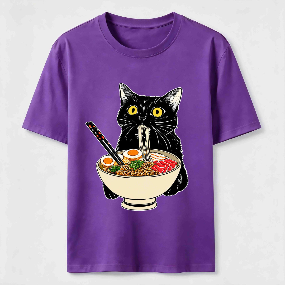 Hungry Ramen Cat Classic T-Shirt