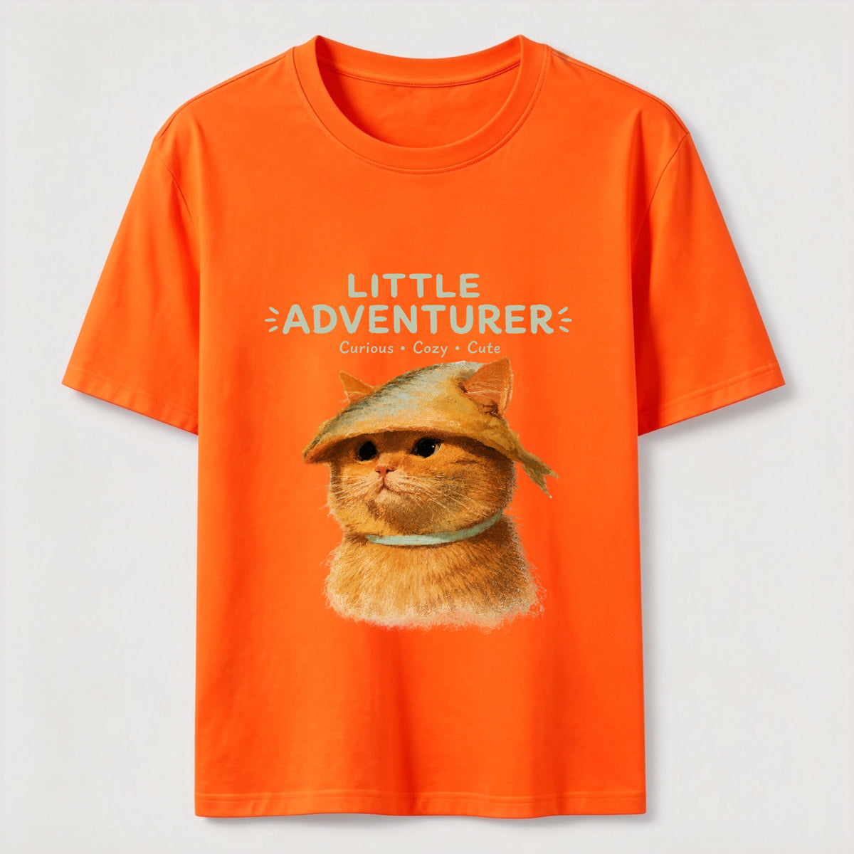 Little Adventurer Cat Classic T-Shirt