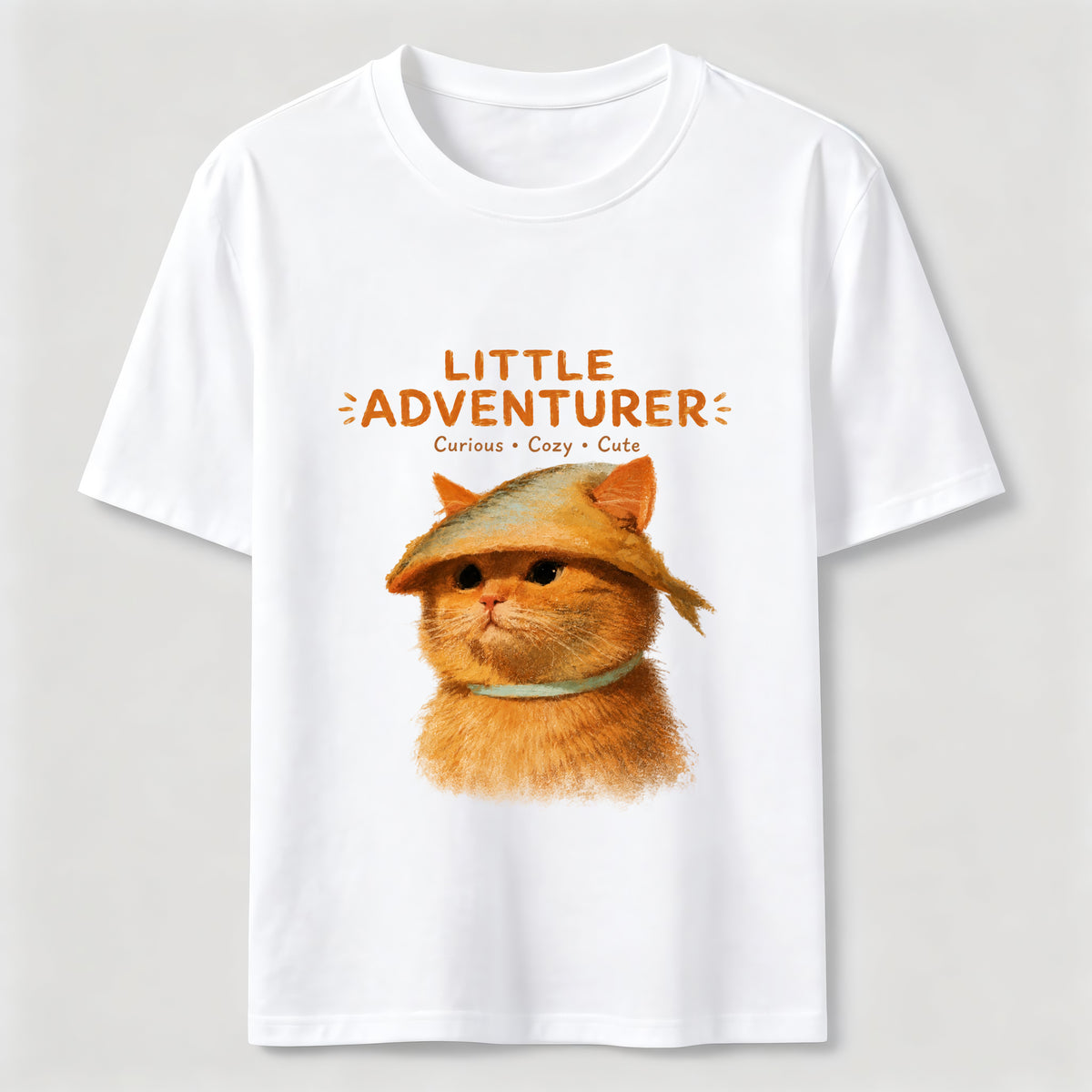 Little Adventurer Cat Classic T-Shirt
