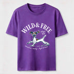 Wild and Free Dog Classic T-Shirt