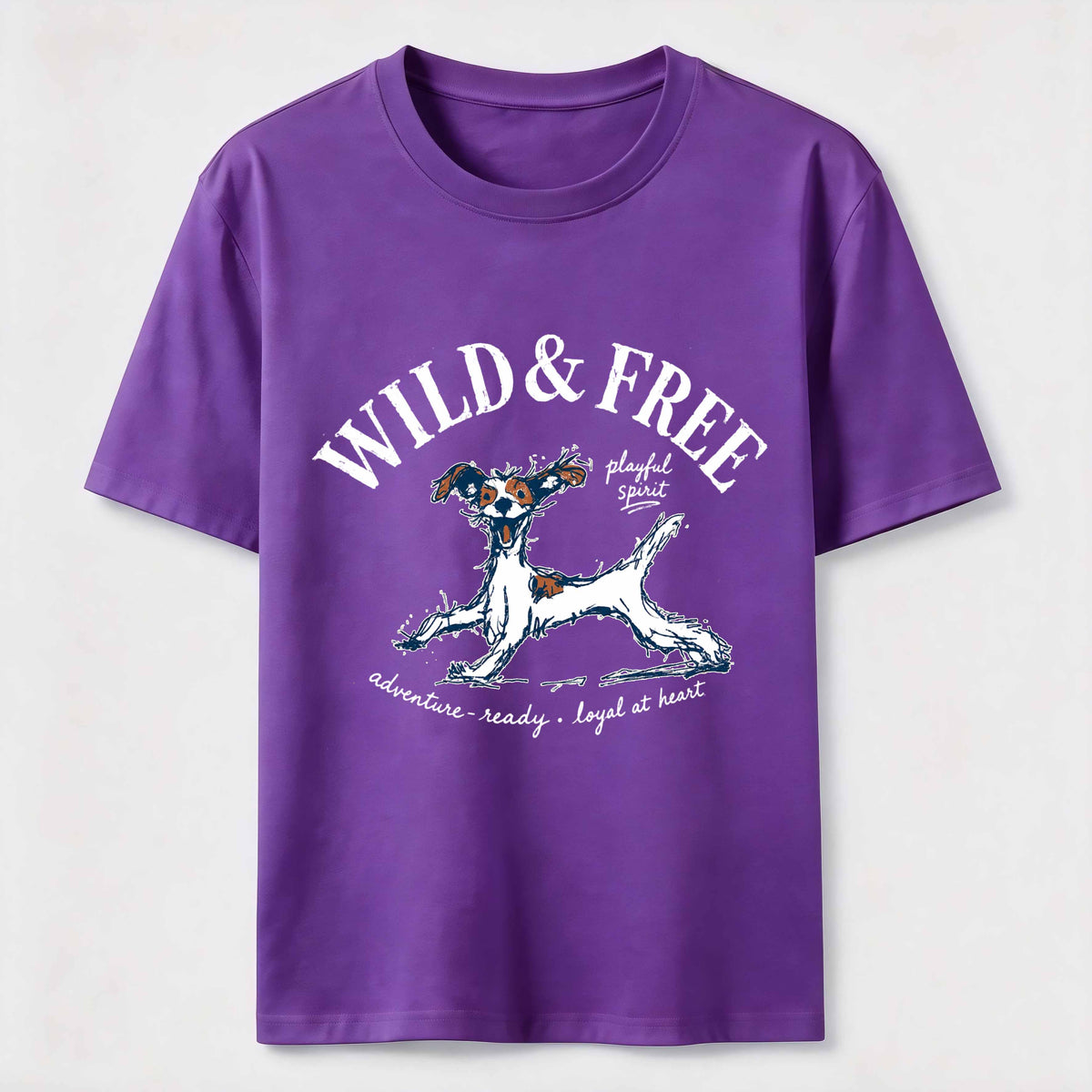 Wild and Free Dog Classic T-Shirt