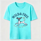 Wild and Free Dog Classic T-Shirt