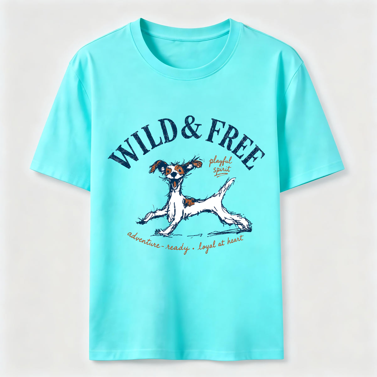 Wild and Free Dog Classic T-Shirt