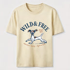 Wild and Free Dog Classic T-Shirt